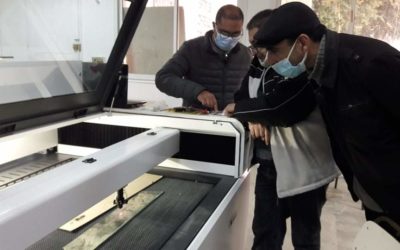 WINTEX Tunisian partners receive advanced technological machinery for the Capacity Building